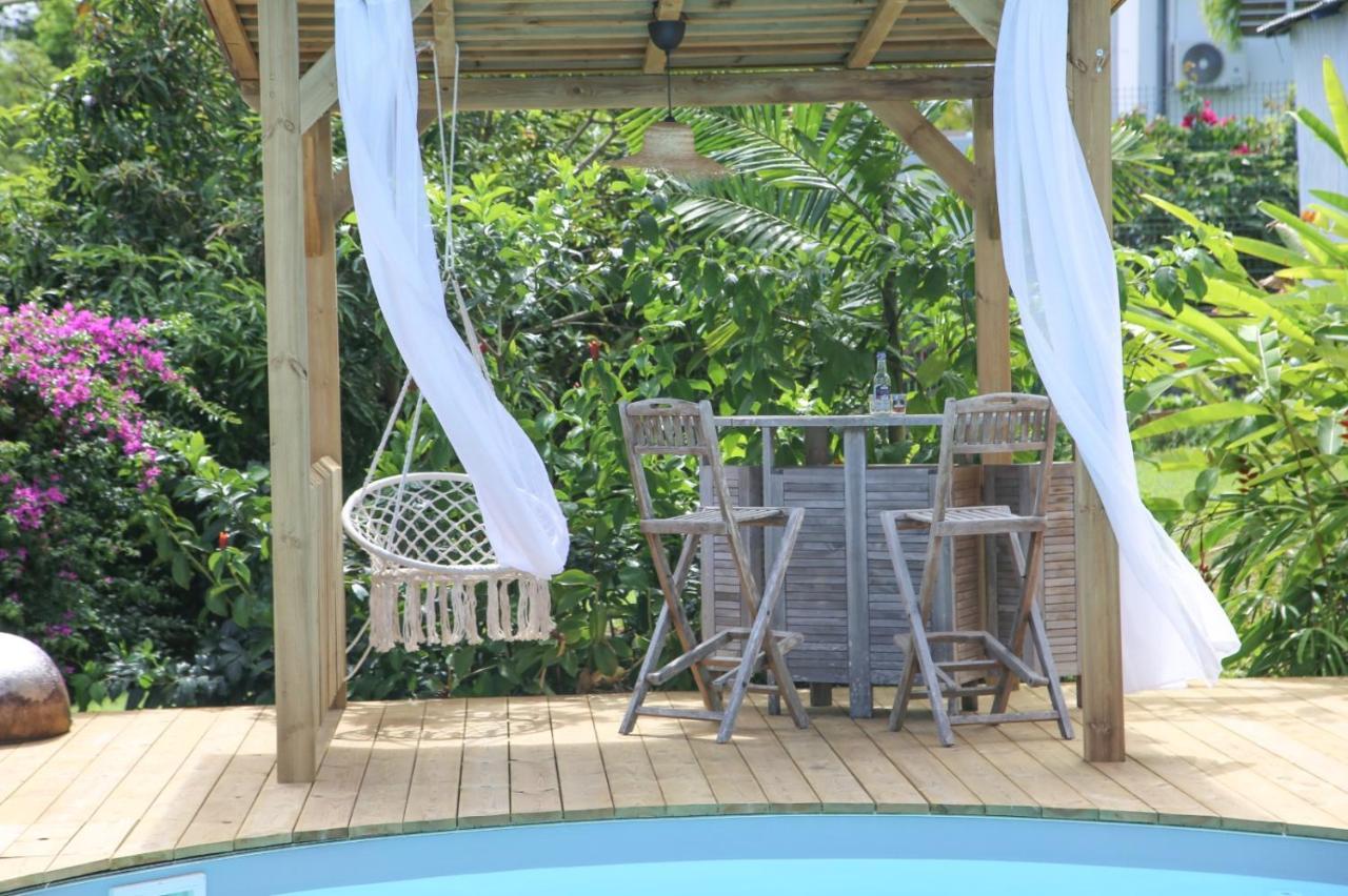 L Orchidee Bleue, Bas De Villa, Vue Mer, Piscine Privee Sainte-Anne  Buitenkant foto